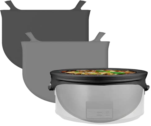 Cooker lenti, rivestimento a cottura a cottura a cottura lenta in silicone riutili a cottura a cottura a cottura a 6 7 litri da 8 litri a pentola rotonda a perdita di cottura a coote