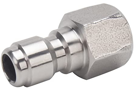 Hochdruckreiniger Quick Connect 1/4 Hochdruckreiniger Armaturen Adapter Set Außengewinde Gartenschlauch Wasserhahn Anschluss Adapter
