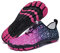 Racqua Wasserschuhe Badeschuhe Barfußschuhe Schwimmschuhe Strandschuhe Neoprenschuhe Aquaschuhe Surfschuhe Schnelltrocknend rutschfeste Atmungsaktiv Meeresschuhe Für Damen Herren Rose Schwarz 39