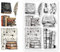 CHGCRAFT Transparente Silikonstempel Vintage Bibliotheksmuster Kunststoffstempel Für Selbstgemachte Scrapbooking Fotoalben Dekorative Karten Vintage Bücher Stempel Zum Basteln von Albumbasteln