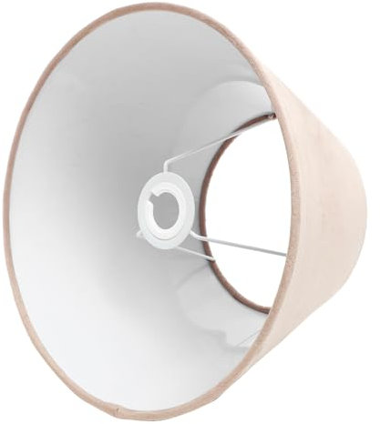 ANDRESLAD Stofflampenschirm Für Tischlampen Ersatzlampenschirm Schreibtischlampenschirm Dekorative Lampenabdeckung Aus Stoff Und Metall Für Schlafzimmer Wohnzimmer Büro