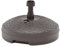 NQJIBUE Pied de parasol en plastique marron rempli d'eau et de sable 20 l