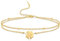 VASSAGO Bracelet trèfle à quatre feuilles en acier inoxydable pour femme - Bracelet porte-bonheur en forme de trèfle à quatre feuilles - Bijoux tendance - Cadeaux pour femme, taille unique, Acier