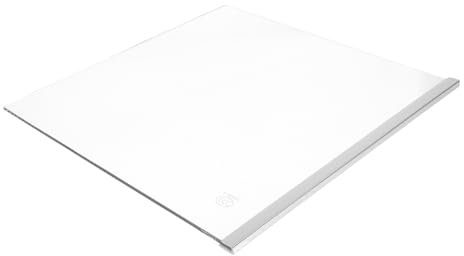 QUMIIRITY Refrigerator Glass Divider Fridge Shelf Organizer Tempered Glass Fridge Divider Bin Separator 300x300mm