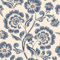 ANLIKY-Pro Papel pintado clásico sin costuras, con estampado floral barroco vintage, extraíble, 44X600CM decorativo para muebles y armarios.