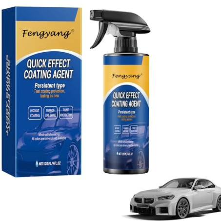 Fengyang® Agente Di Rivestimento Rapido, Spray Per Rivestimento 3 In 1 Auto, Carichi Ad Azione Rapida Per Auto Avanzate Spray, Rivestimento Nano-riparante E Protettivo