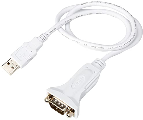 Celestron 18775 USB to RS-232 Converter Cable, White