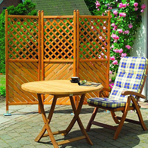 Promadino Paravent Brüssel 3-teilig