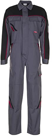 Planam Highline Herren Rallyekombi Schiefer schwarz rot Modell 2342 Größe 98