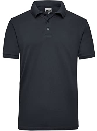 James & Nicholson Herren Work Poloshirt - Robustes Arbeitspolo aus einlaufvorbehandeltem Piqué