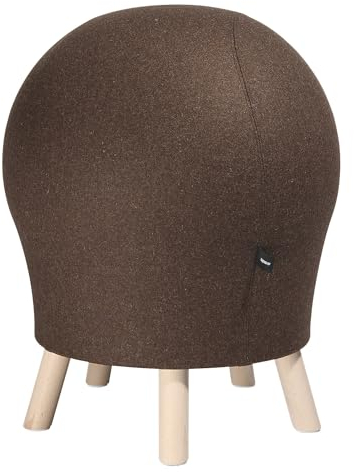 Topstar Sitzhocker Sitness 5 Alpine Filzoptik braun