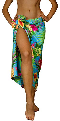 Hawaïenne Sarong Paréo Beach Wrap pour Femmes Funky Casual Bikini Cover Up Very Loud Maillot De Bain Ananas Imprimer
