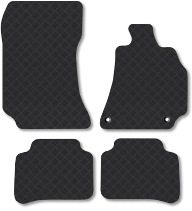 Mercedes CLS (2011-2018) 3mm Rubber Car Mats | Tailored Fit Durable Floor Mats Full Coverage Protection Waterproof Accessories Easy Clean Anti Slip Made in the UK