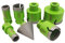 FACHLICH Diamant Fliesenbohrer Set 20/25/35/40/50/68mm mit 50mm Diamant Fasenfräser Vakuumgelötete für Porzellan Fliese Granit Marmor Trockenbohren