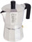 PINTINOX Caffettiera Moka 9 Tazze Modello Capri in Alluminio, Manico Antiscottatura e Forme che Consentono una Perfetta Estrazione del Caffè, Notevole Risparmio Energetico