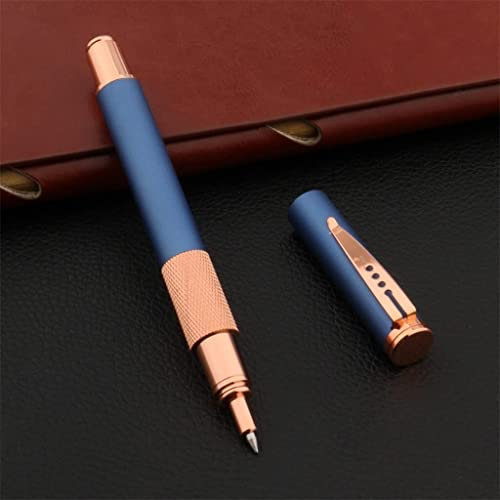 Stylo Plume, Stylo Roller en métal écrire Suisse Rose doré Stylo à Bille Affaires Bureau Fournitures Scolaires écriture