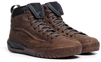 Dainese Metractive D-WP Shoes, Stivali da Motocicletta Uomo, Marrone/Gomma Naturale, 40 EU