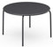 Vente-unique Runder Gartentisch, Durchmesser 110 cm, aus Metall, Dunkelgrau