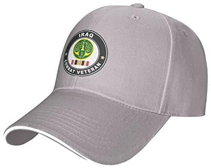 494 Baseball Kappe Irak-Kampfveteran des 3. Gepanzerten Kavallerieregiments Baseball Cap Baumwolle Freizeit Basecap Washed Schirmmütze Basecap Für Reisen, Tennis, Running