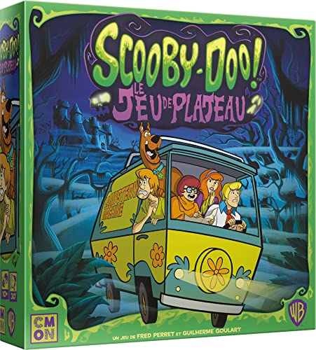Asmodee CMON | Scooby-Doo: Das Brettspiel | Ab 10 Jahren | 1 bis 5 Spieler | 30 Min, CMNSBD01FR