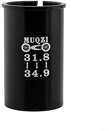SPORTARC Sattelstützen-Adapter Unterlegscheibe Fahrrad-Sattelstützenrohr Unterlegscheibe Sattelstütze Hülse Fahrrad Reduzierstück Adapter Konverter-31.8-34.9