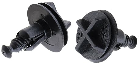 SHOKHI 10Pcs Car Bumper Tank Engine Cover Plastic Fastener Push Clips Cowl Panel Retainer Rivet Compatible With Range Rover Engine Cover Snap Screw