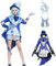 Fiamll Focalors Cosplay Kostüm Outfit Charaktere Focalors Uniform Kleid Full Set Halloween Dress Up Anzug L