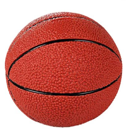 Basketball Spardose 14cm in Rot, Basketball Sparschwein groß für Kinder Kreative Sparschwein Unzerbrechliche Sparbüchse Münze Bank Geschenk für Kinder Xmas Weihnachten Geburtstag Tischdeko