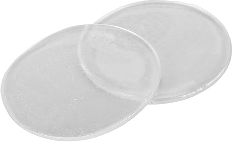 gernie Knöchel-Gel-Scheiben, 2 Stück Knöchel-Gel-Pad, Weiche Knöchel-Pads für Stiefel (schützen und Polstern Beim Eislaufen, Hockey, Roller, Inline, Wandern, Reiten, Skischuhe)