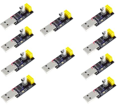 10pcs USB to ESP8266 adapter board serial port module embedded microcontroller