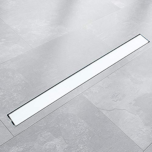 Duschrinne Glass Weis 80cm