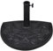 Gecheer Parasol stand semicircular umbrella base stand Lawn, garden Model40820