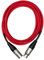 CASCHA Cavo per microfono Advanced Line, rosso, 9 m
