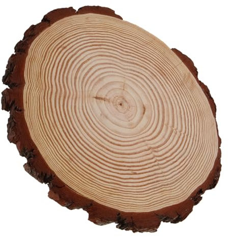 BESPORTBLE Holz Garten Trittstein Außendeko Robuster Steppingstone Für Gartenweg Rasen Naturholz Wegplatte Wetterfest Diy-freundlich