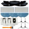 Puupaa Pièces de rechange pour aspirateur robot EZVIZ RE4 Plus, RE5 Plus, accessoires brosse principale, brosse latérale, filtre, chiffon serpillère, sacs à poussière, brosses de nettoyage (A)