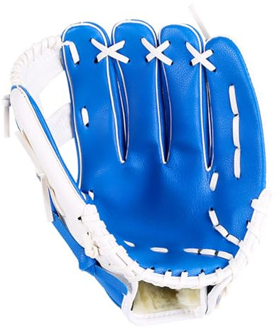 Guantes De Béisbol Con Suave Sólido Cuero PU Engrosado Pitcher Softball Guantes Para Niños Adolescentes Adultos Rectos/Manos Izquierdas