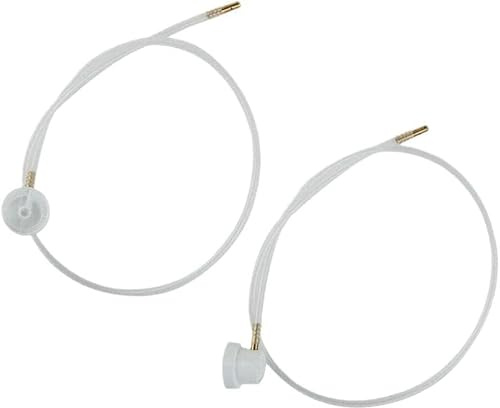 2Pcs White Aerosol Nozzle with 360 Degrees Extension Hose for Male Stem Spray Cans Fluid Auto Car Nozzle Film 4.5mm Extension H3C9 Paint Tools and Equipment