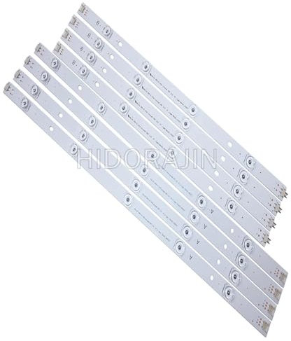 EUETVEXERK Striscia di retroilluminazione a LED da 98 cm 9 LED Compatibile for LG 47 TV Innotek DRT 3.0 47 47LB6300 47GB6500 47LB652V 6916L 1948A 1949A LC47 Striscia Luminosa TV