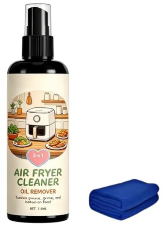 Spray nettoyant et dégraissant 2-en-1 pour friteuses à air et fours (1 pièce)