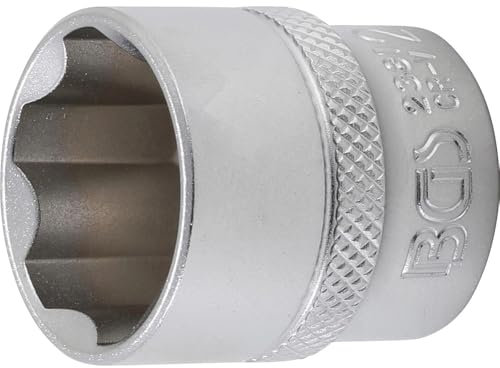 BGS 2381 | Douille pour clé, Super Lock | 10 mm (3/8) | 21 mm