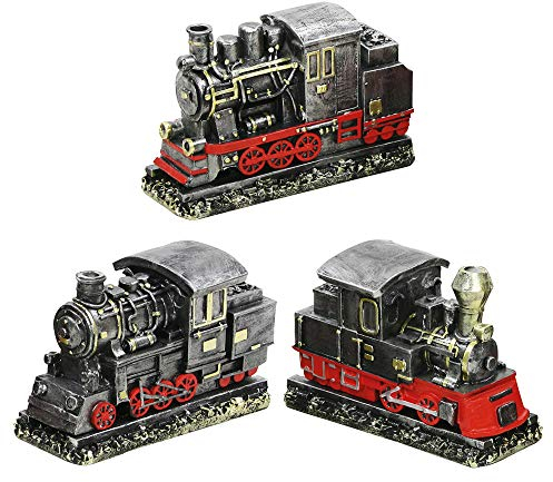 Unbekannt Sigro 3 Verschiedene Lokomotive Räucherstäbchen Raucher, 16,2 x 10,8 cm, Mehrfarbig
