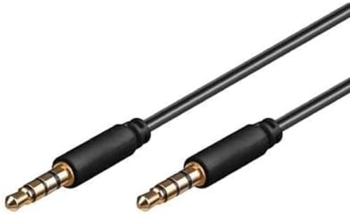 DeLOCK Kabel Audiokabel Klinke 3,5mm 4Pin > 3,5mm Stecker 4Pin
