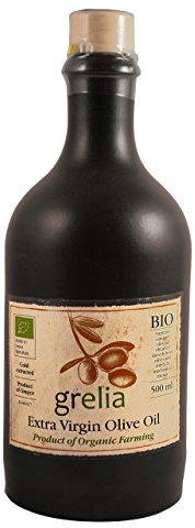 Grelia Organic Bio Extra Virgin Greek Olive Oil 500 ml Ceramic bottle
