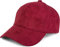 styleBREAKER Unisex 6-Panel Baseball Cap in Veloursleder Optik | Verstellbares Basecap in Wildleder Style für Damen und Herren | Soft Touch Schildkappe für Freizeit und Sport, Farbe:Bordeaux-Rot