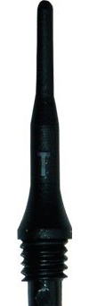 Bull's Tefo X Soft Tips, Dart Spitzen 6 mm, Farbe:schwarz