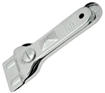 Iris 2381 Raschietto in vetroceramica, Acciaio, Argento, 9.7 x 27 x 5 cm