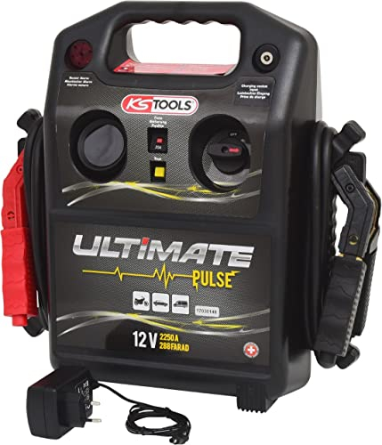 KS Tools 550.1830 12 V Kondensator-Booster - Mobiles Starthilfegerät 720 A