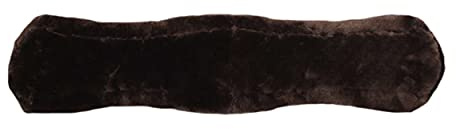Shires Performance Supafleece Dressage Girth Cover: Brown: 33