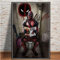 manyaxiaopu Deadpool Superhero Lustiger Film Toilette Poster Und Drucke Wandbilder Für Wohnzimmer Nordische Dekoration Wohnkultur Cuadro A45 40X50Cm