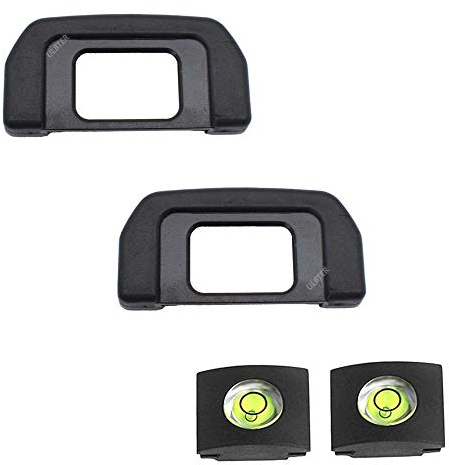 D7500 Okular-Augenmuschel DK-28 Sucher Augenmuschel für Nikon D7500 Digitalkamera für Sucher (2er-Pack), ULBTER DK28 Okular-Augenmuschel mit Blitzschuhabdeckung